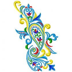 Flowers And Tree Embroidery Design 11 Flowers And Tree Embroidery Design 11